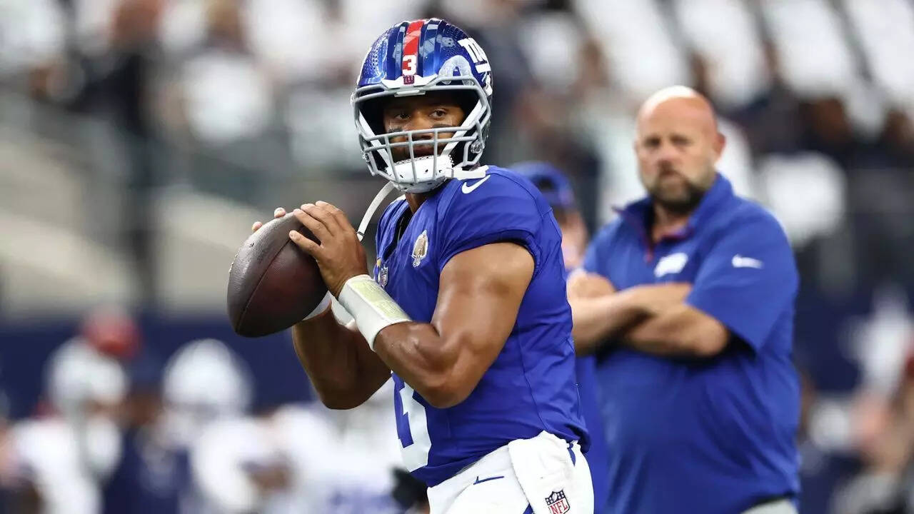 Giants' Russell Wilson gets starting quarterback nod
