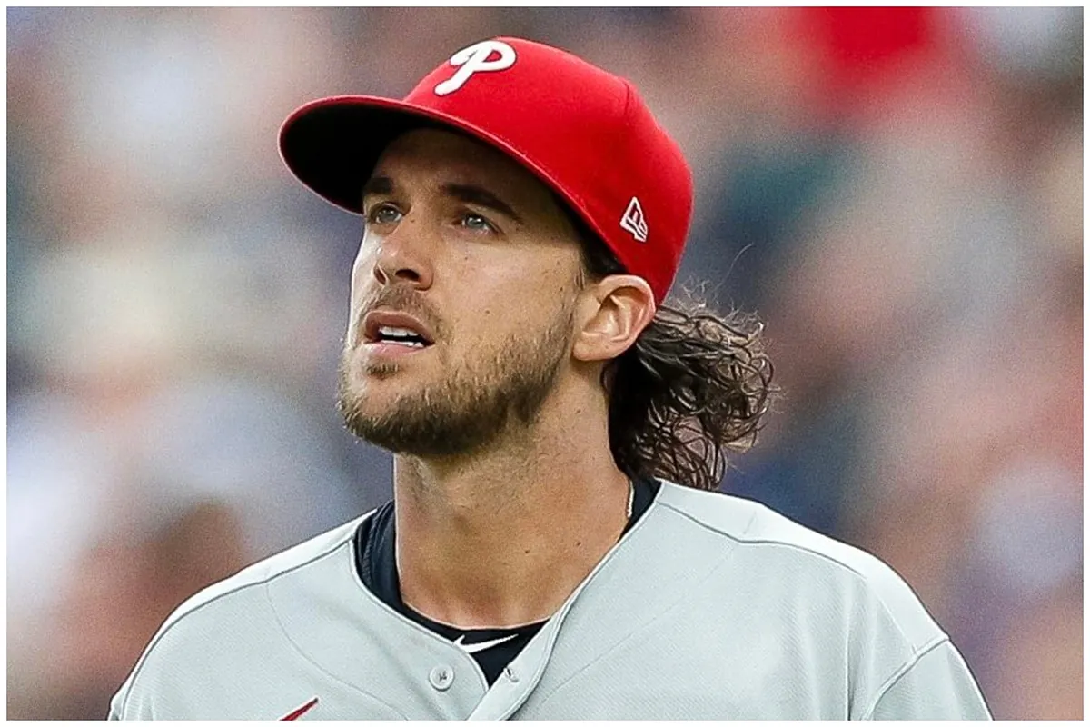 Aaron Nola’s Post-Game Interview Takes Hilarious Turn with Unexpected Clubhouse Fart