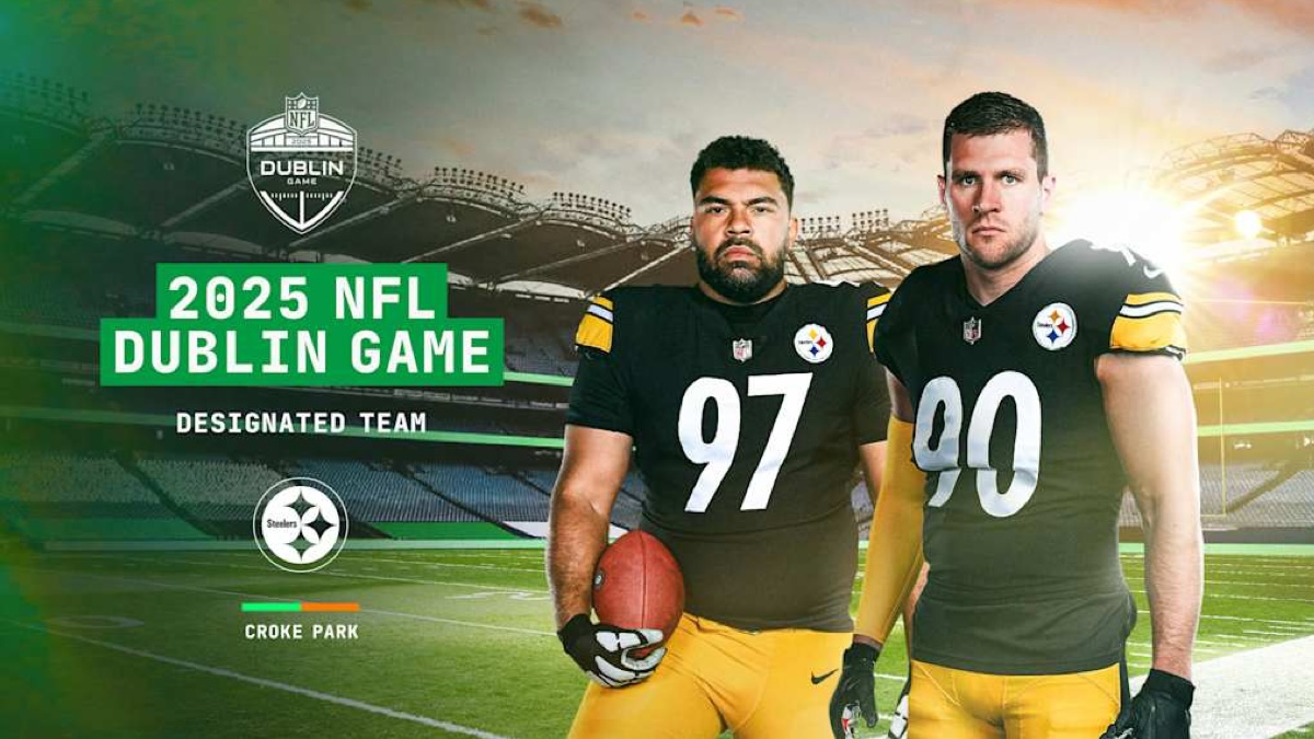 Pittsburgh Steelers to Play in NFL's First Regular Season Game in Dublin