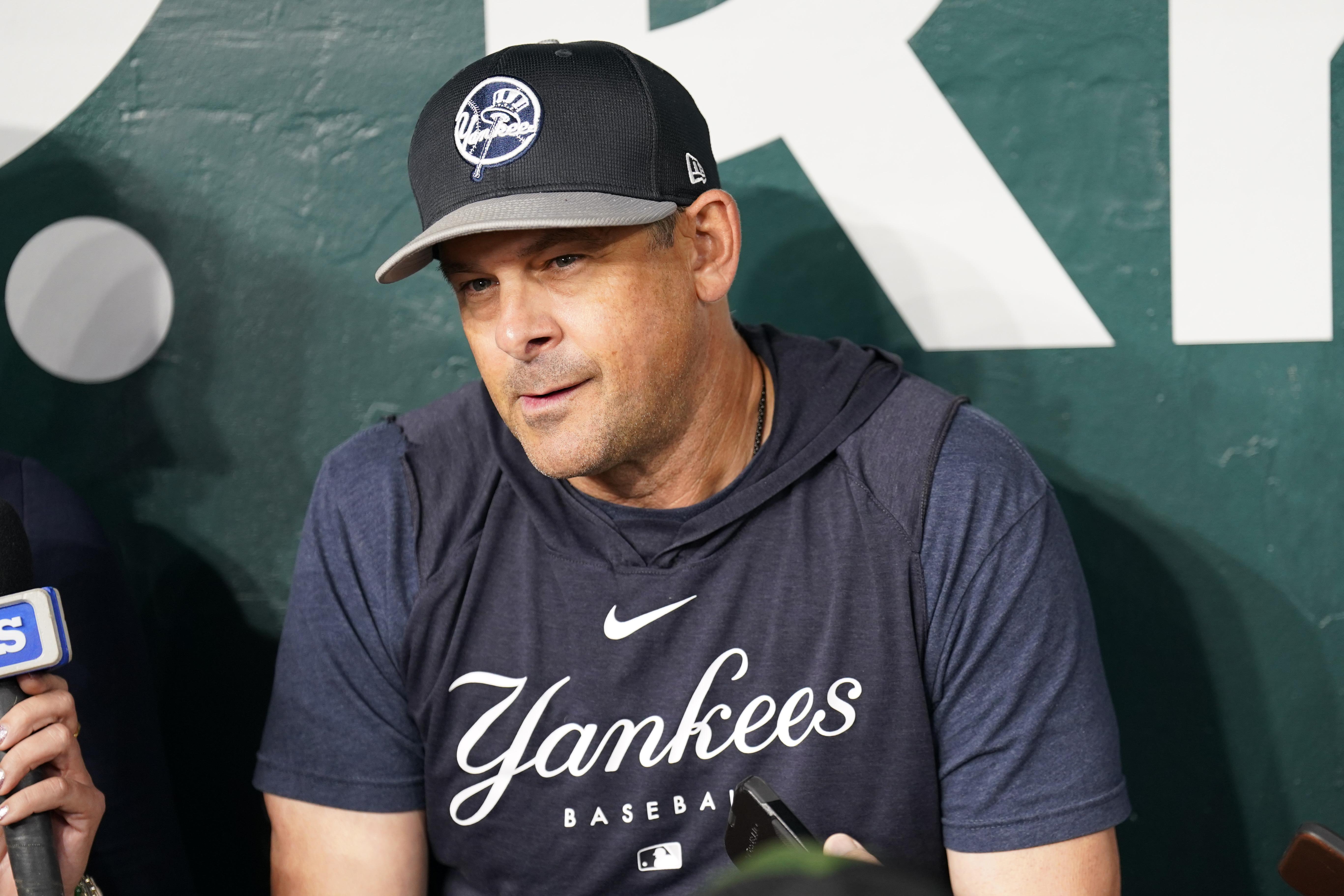 Yankees' Aaron Boone surprisingly among managers on hot seat, per insider
